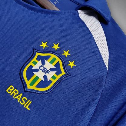 2002 Brazil Retro Jersey Away
