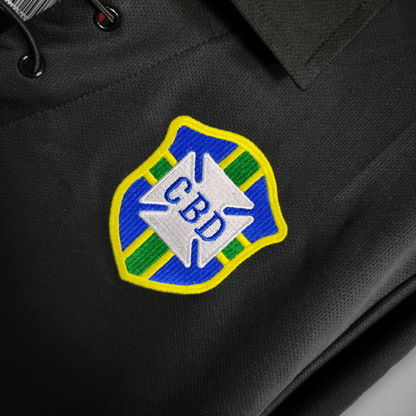 2004 Brazil Jersey Centenary Long Sleeve