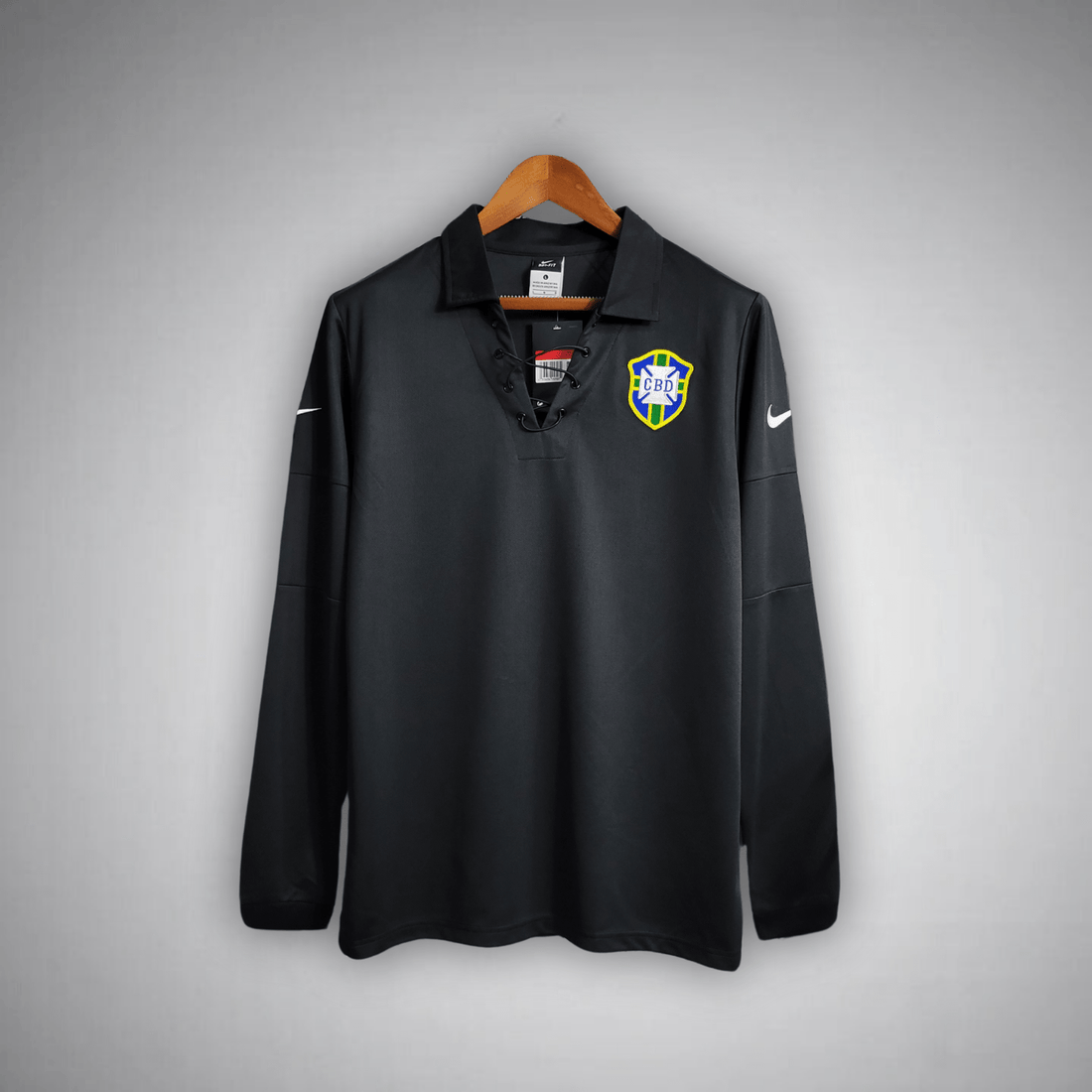 2004 Brazil Jersey Centenary Long Sleeve