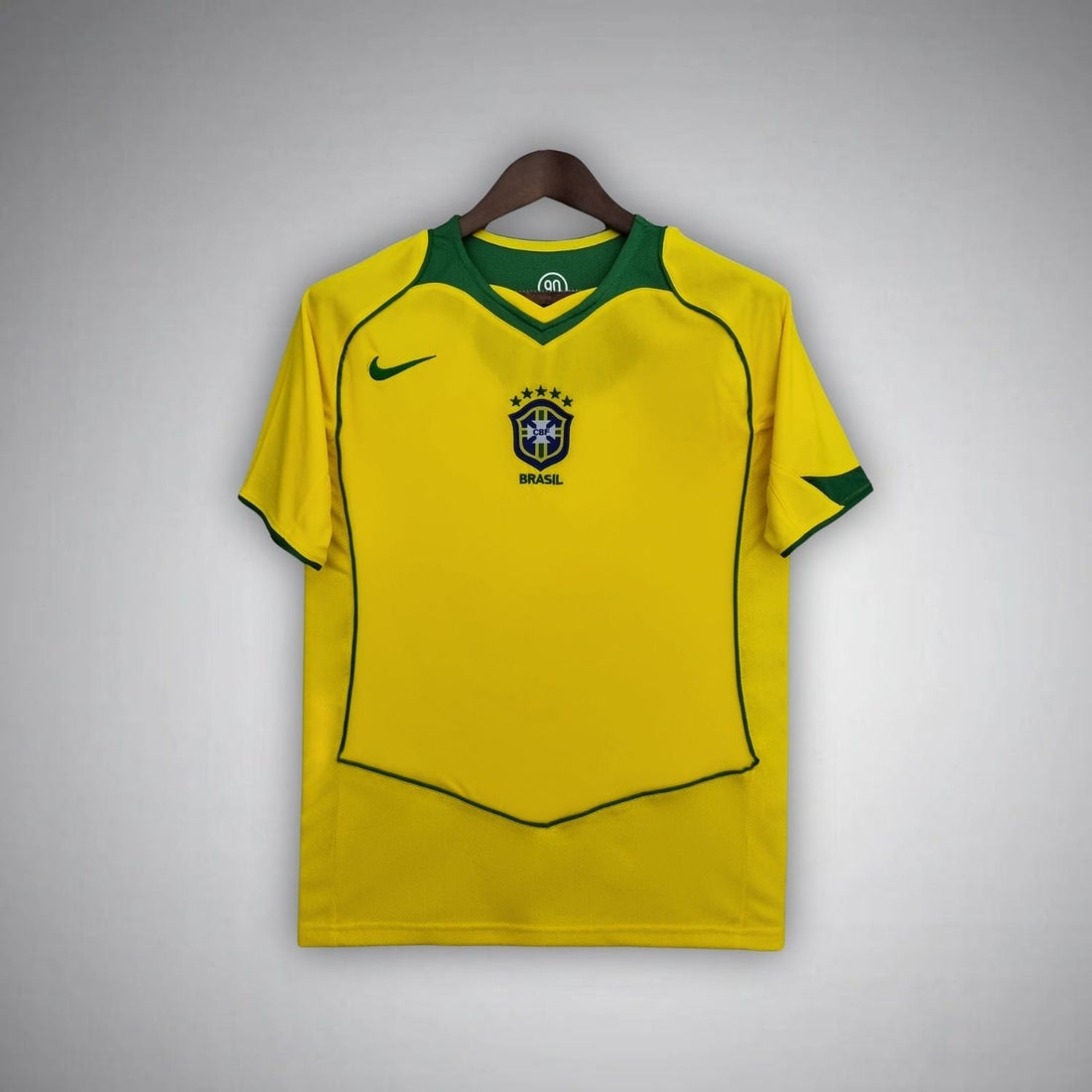 2004 Brazil Retro Jersey Home