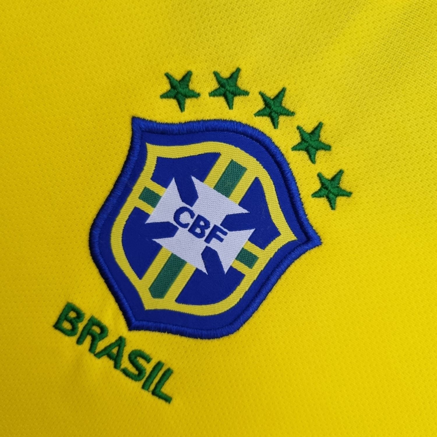 2004 Brazil Retro Jersey Home