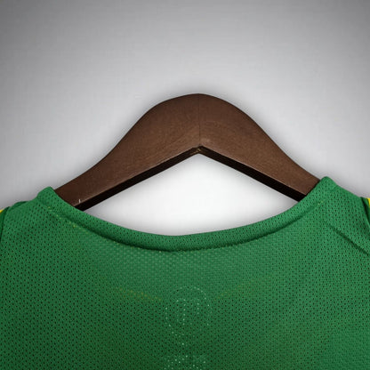2004 Brazil Retro Jersey Home