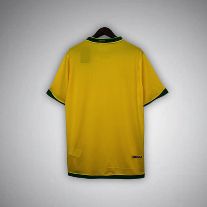 2006 Brazil Retro Jersey Home