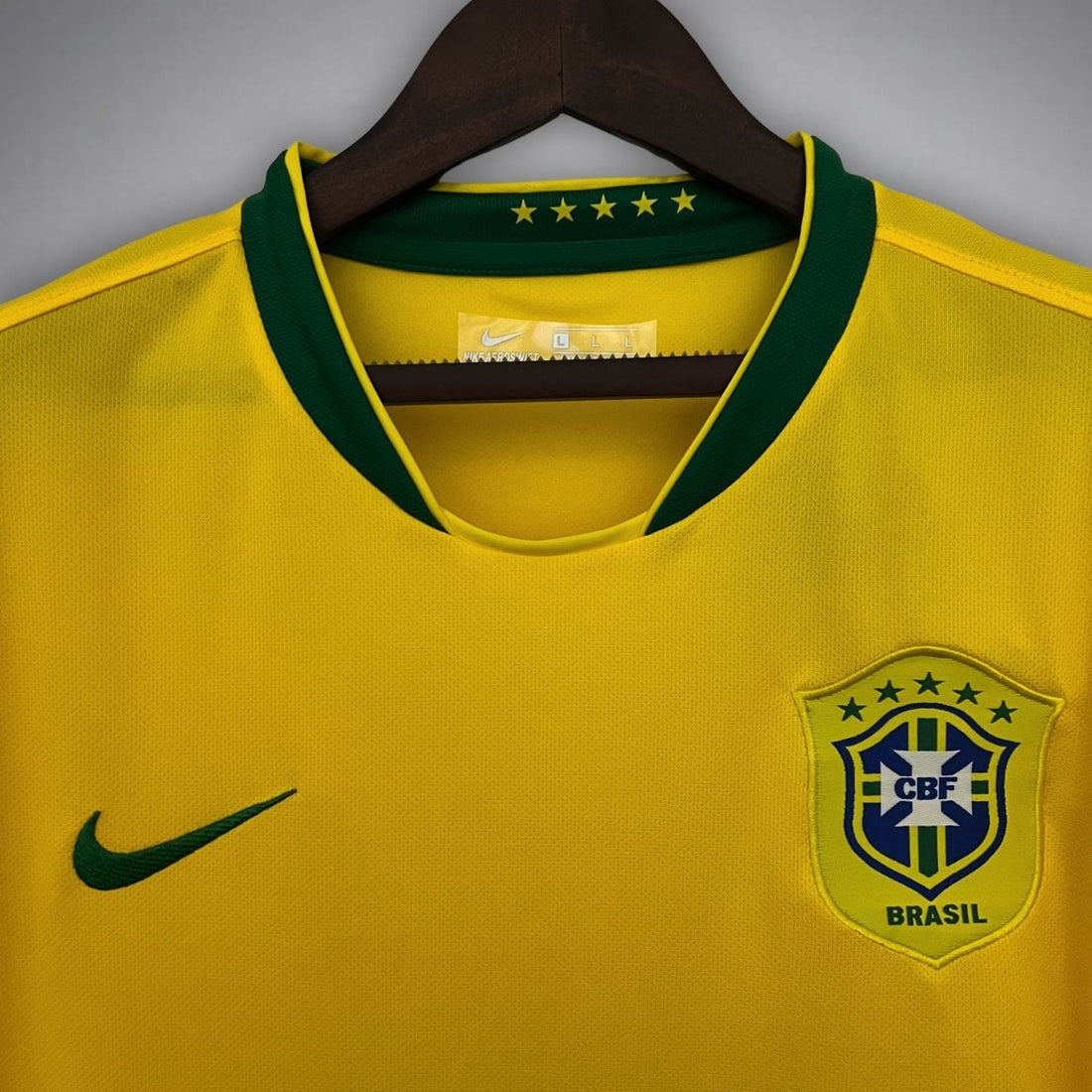 2006 Brazil Retro Jersey Home