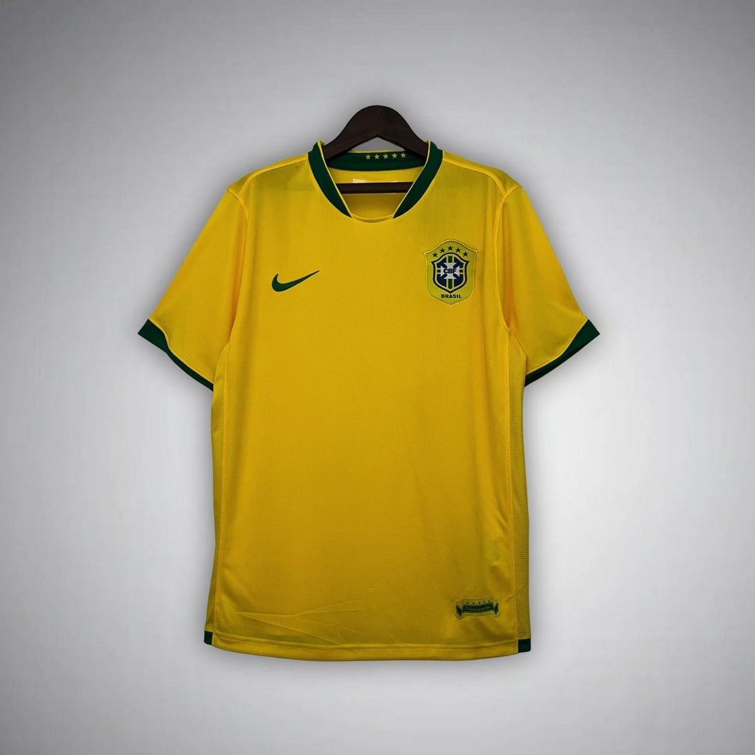 2006 Brazil Retro Jersey Home