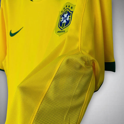 2006 Brazil Retro Jersey Home
