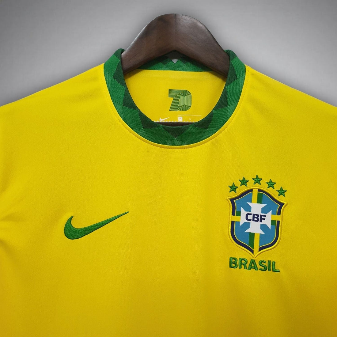 2020 Brazil Retro Jersey Home