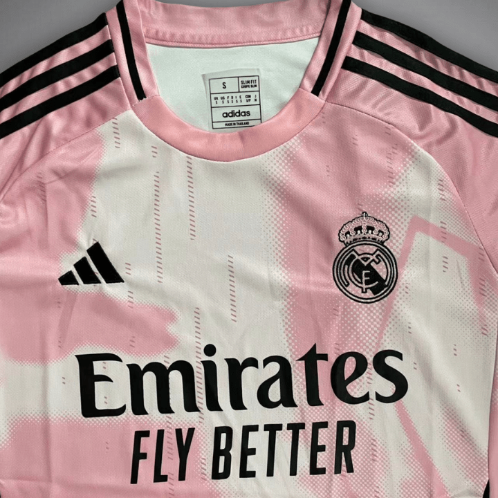 2025 real madrid jersey ballet rose