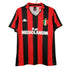 1988 1990 ac milan home Retro jersey