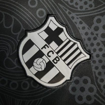 2024/25 Noir Fleur Barcelona Shirt