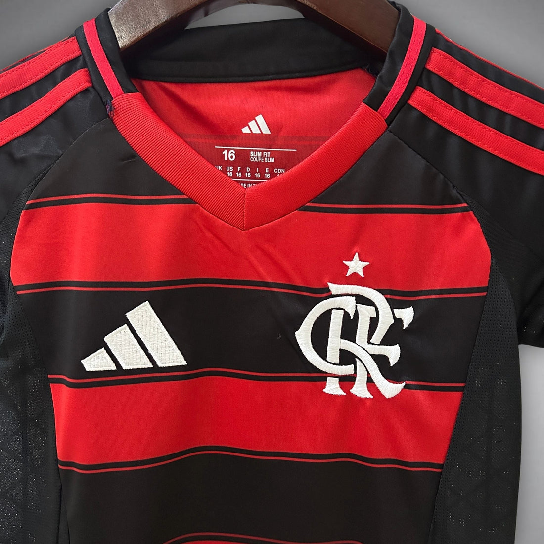 2025/26 Flamengo Home Kids Football Kit