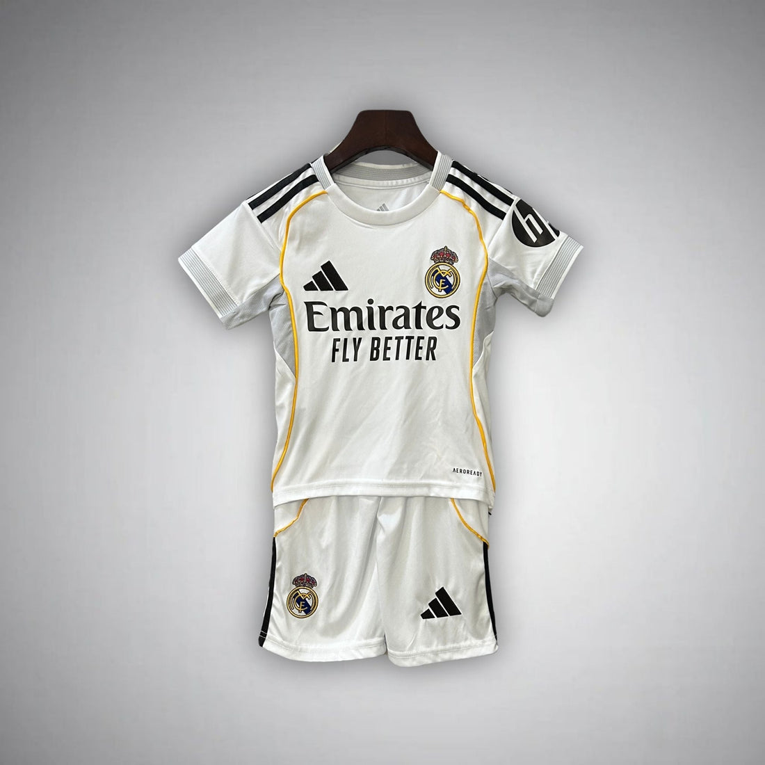 2025/26 Real Madrid Home Kids Football Kit