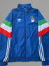 italy soccer windbreaker light blue