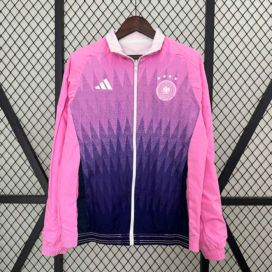 germany pink soccer windbreaker