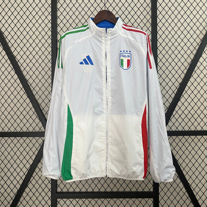 italy reversible soccer windbreaker