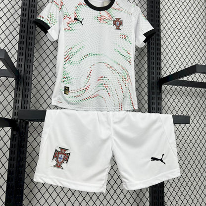 2025-26 Portugal Kids Football Kit Away