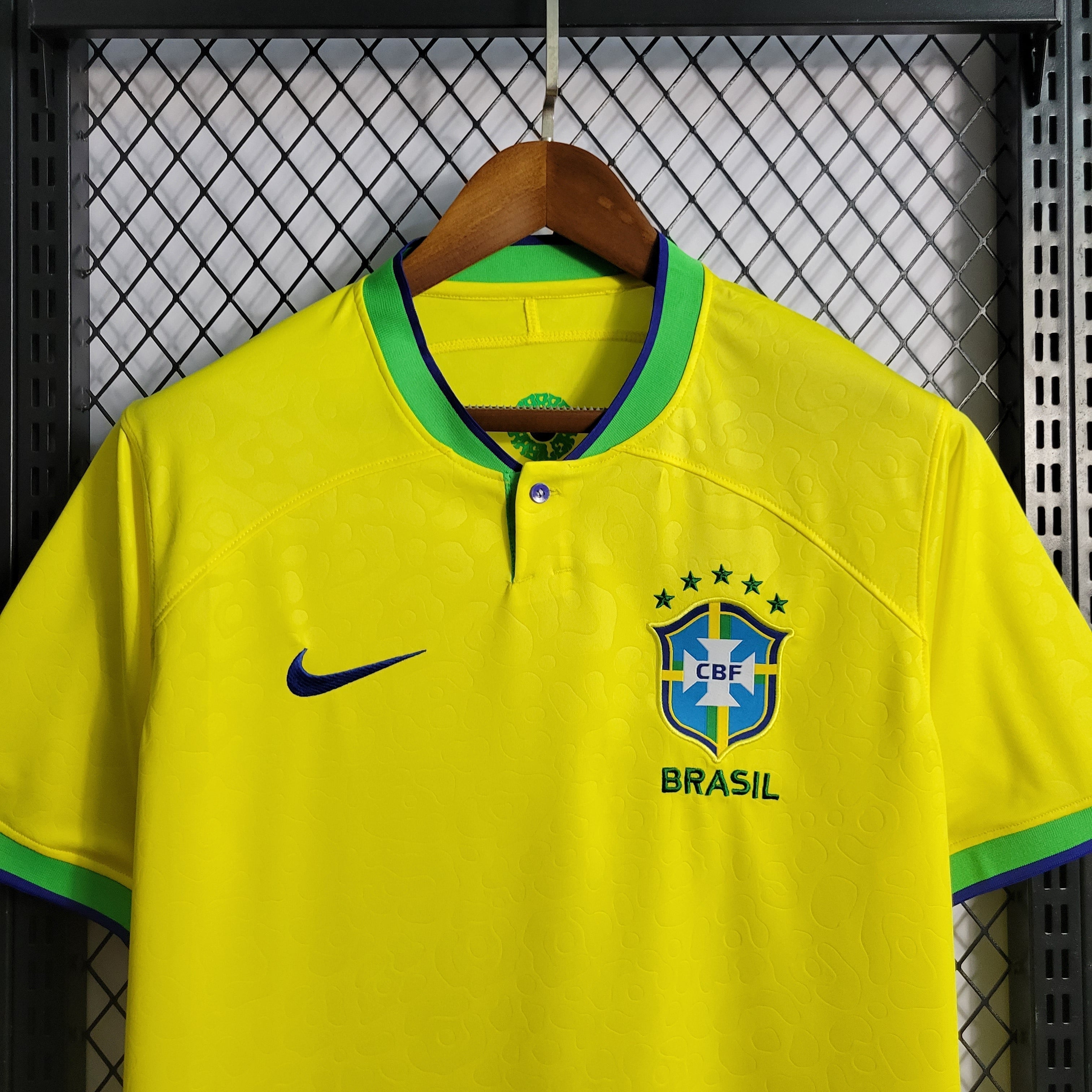 Brazil Shirt   Home National Team World Cup 22/23