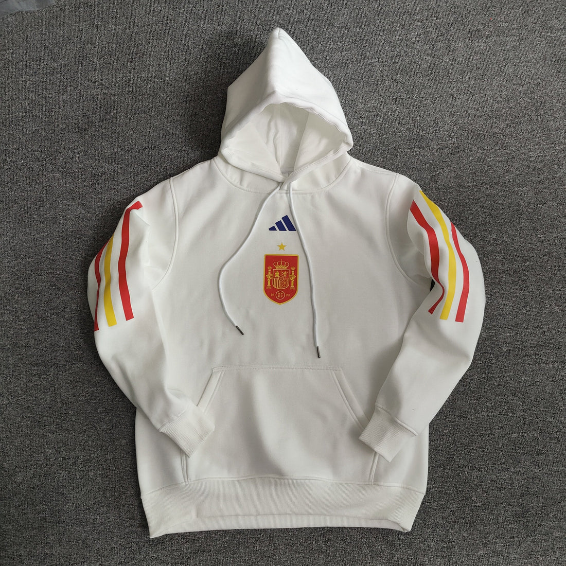 spain soccer hoodie white