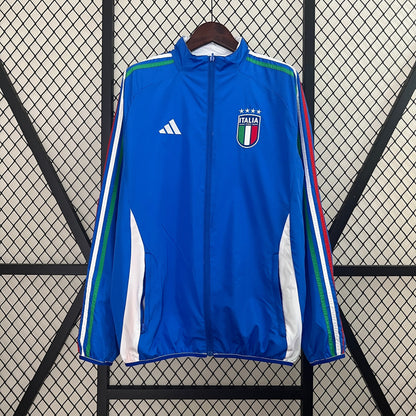 italy reversible soccer windbreaker