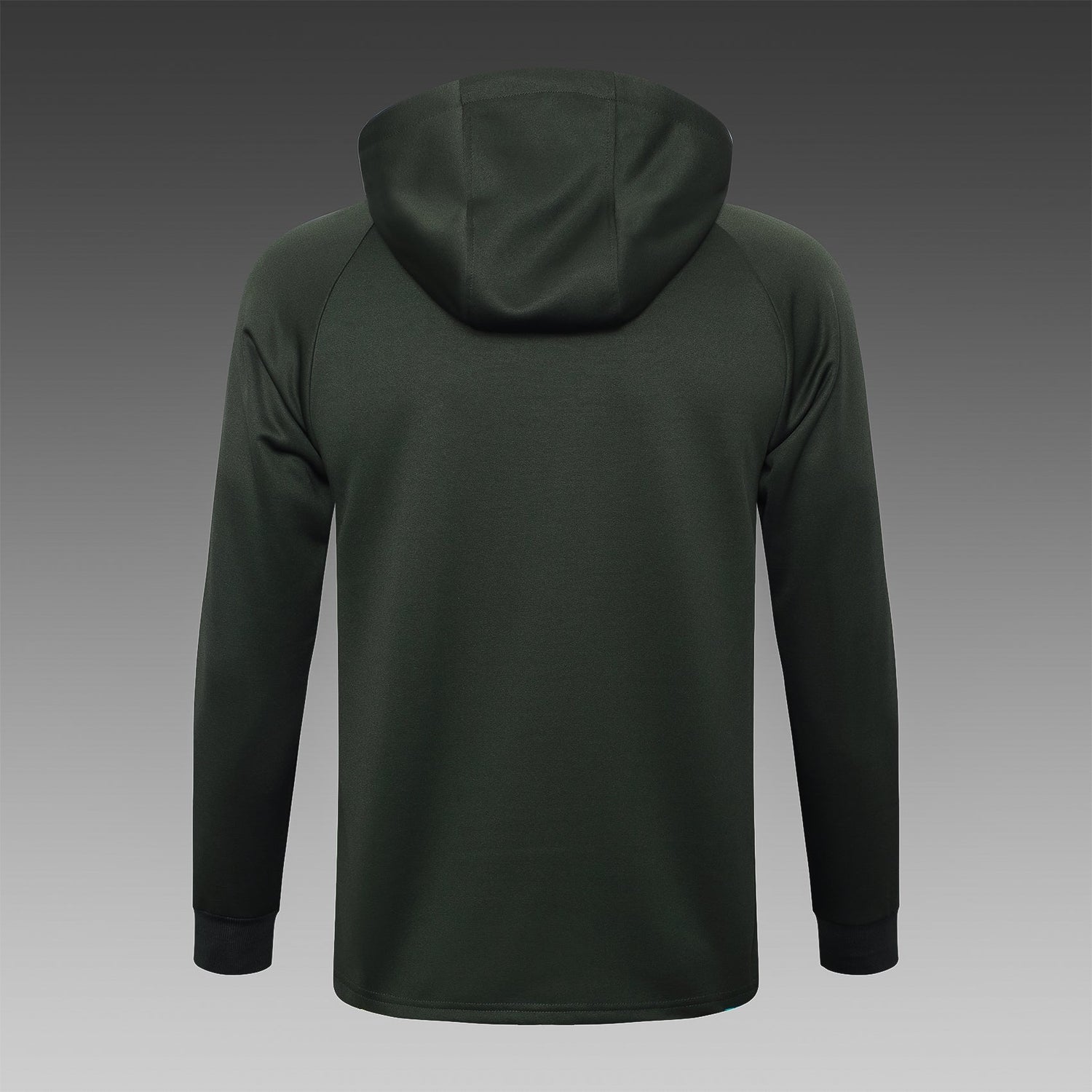 barcelona 23 24 dark green Football Tracksuit with hat