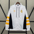 real madrid soccer windbreaker white