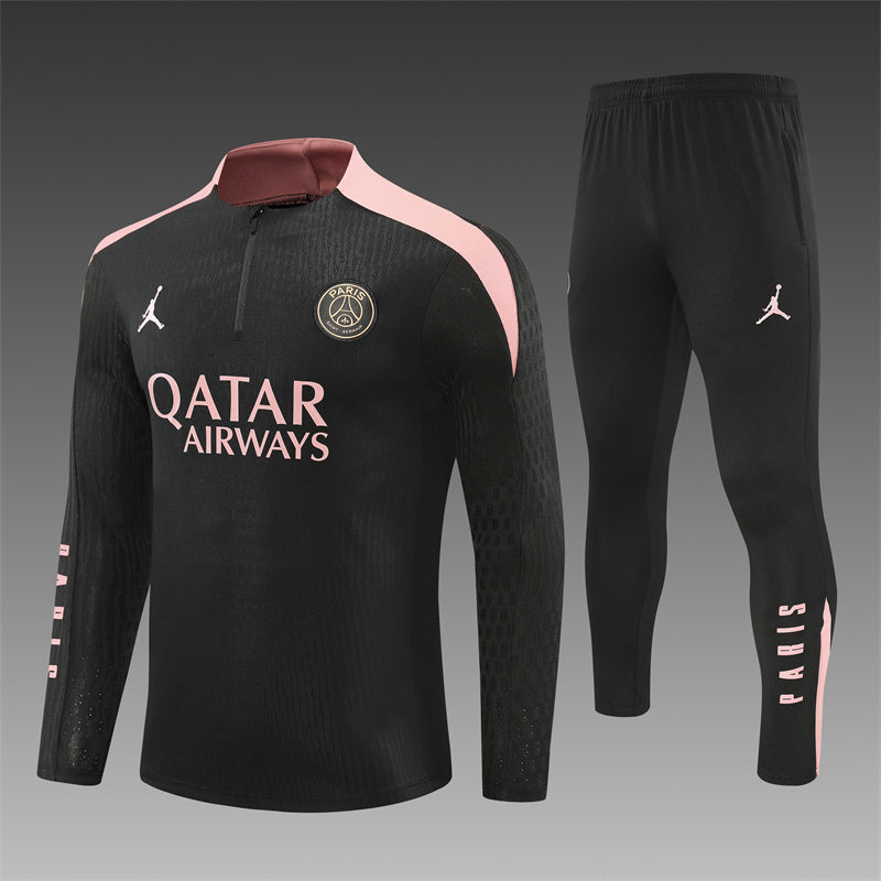 psg tracksuit black pink 24 25