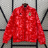 real madrid reversible soccer windbreaker red and blue