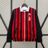 ac milan x off white reversible soccer windbreaker