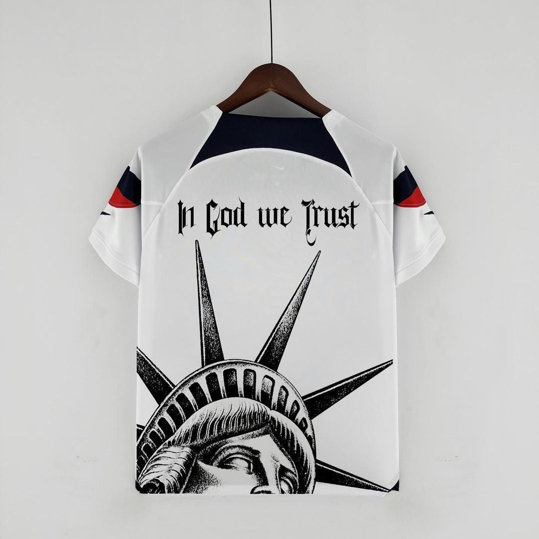 USA Freedom Jersey   White Version