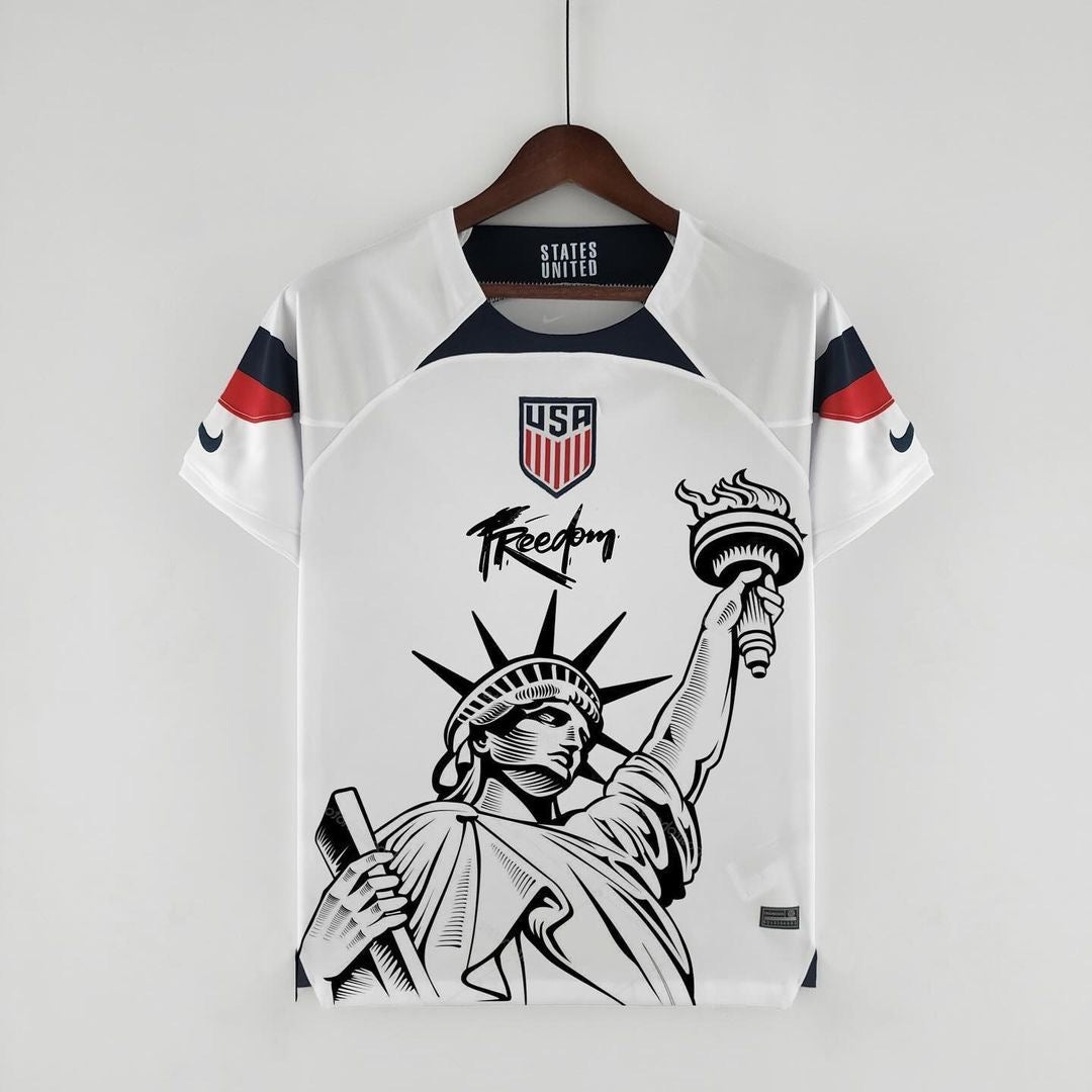 USA Freedom Jersey   White Version