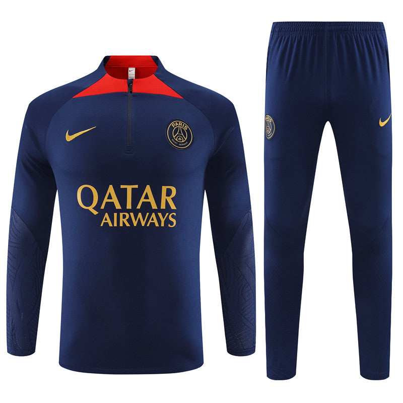 psg tracksuit royal blue 2023 24