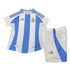 messi argentina kids football kit copa 2024 2025 away