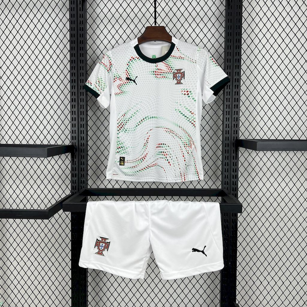2025-26 Portugal Kids Football Kit Away