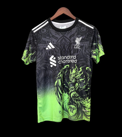 Liverpool Jersey   Green Dragon Pheonix