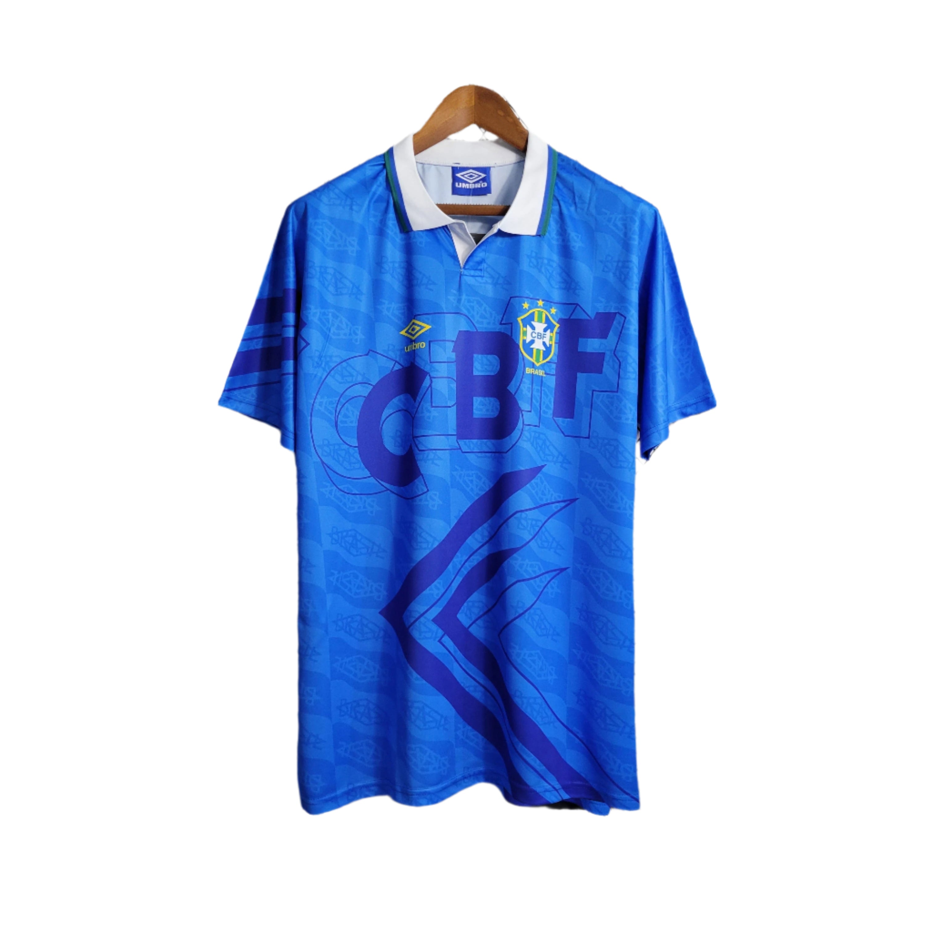 1992 brazil away retro shirt