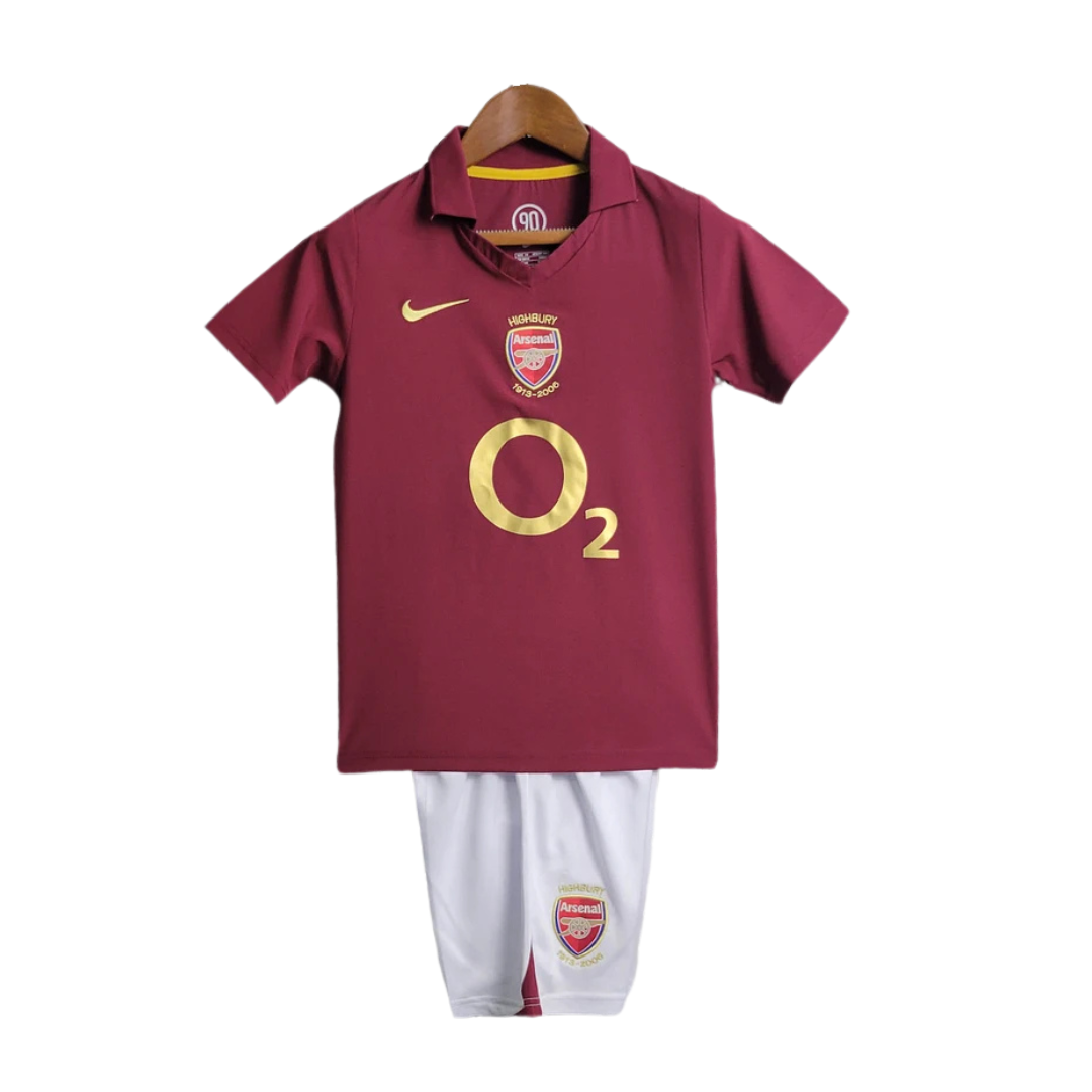 Arsenal Highbury Away 2005-2006 - Kids Kit