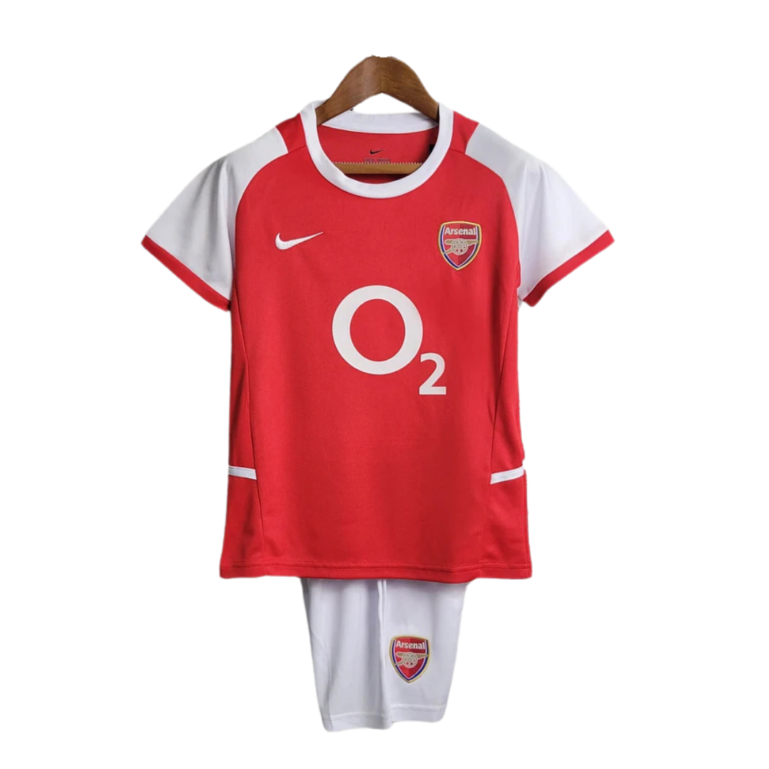 2002-2003 Arsenal Home Kids Kit