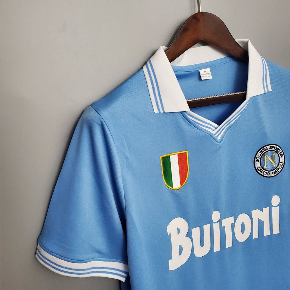 1986 1987 napoli home retro jersey
