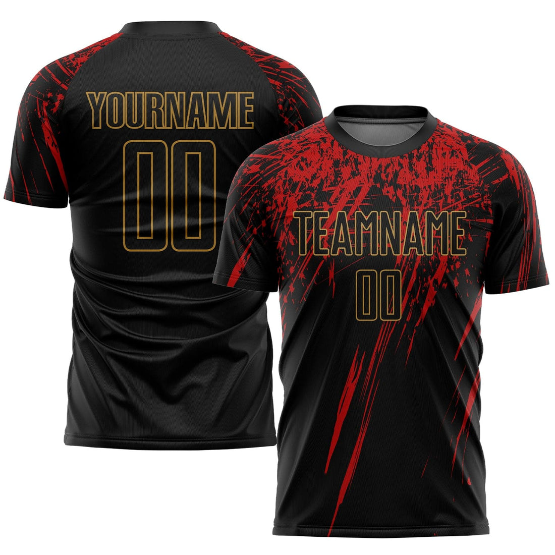 black-gold-red-generic-brandless-football-kit