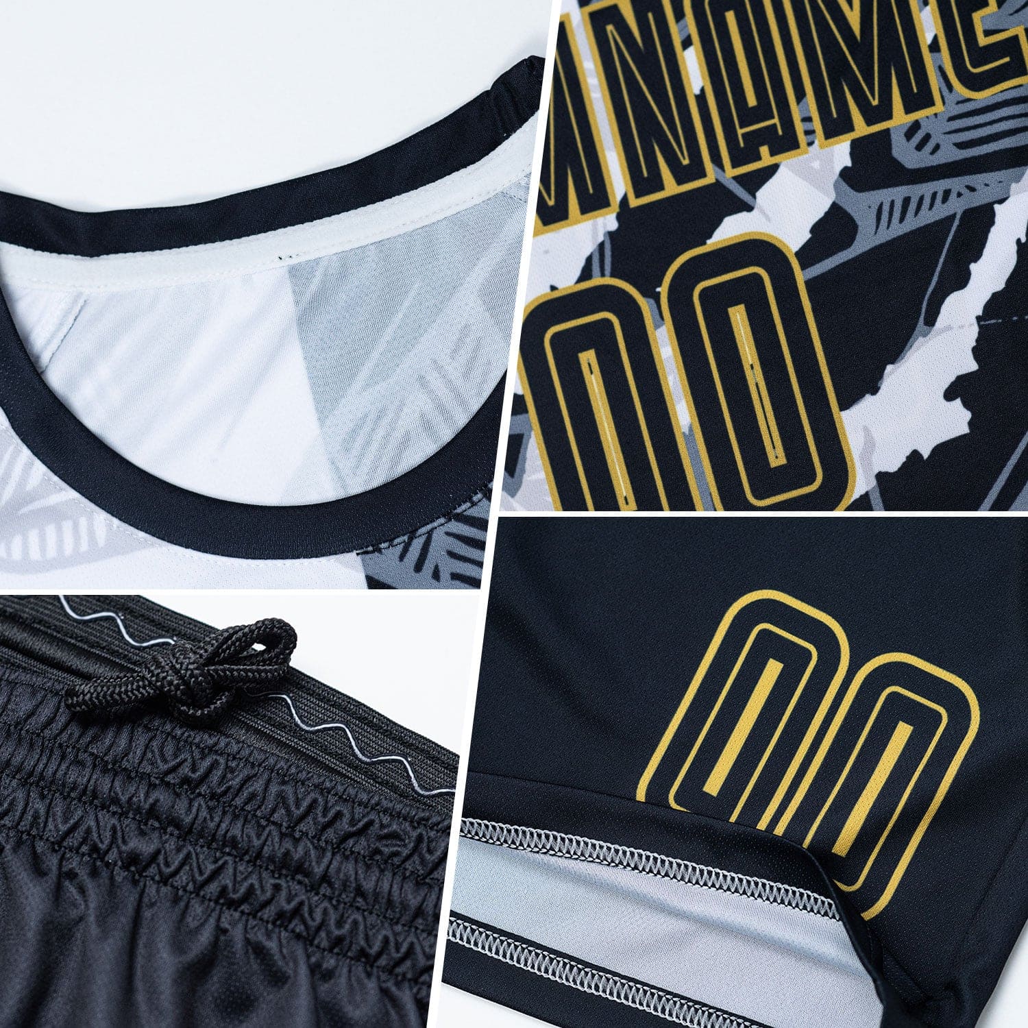 black-old-gold-graffiti-generic-brandless-football-kit