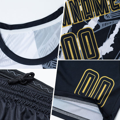 black-old-gold-graffiti-generic-brandless-football-kit