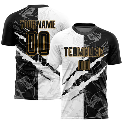 black-old-gold-graffiti-generic-brandless-football-kit