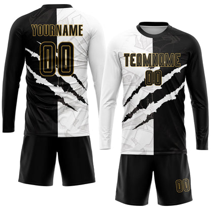 black-old-gold-graffiti-generic-brandless-football-kit