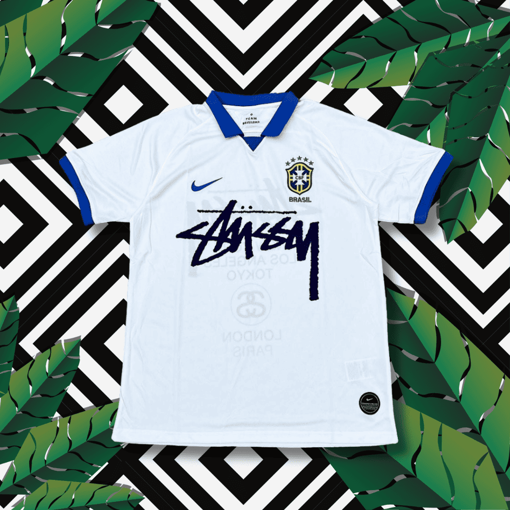 brazil stussy kit white blue 2019