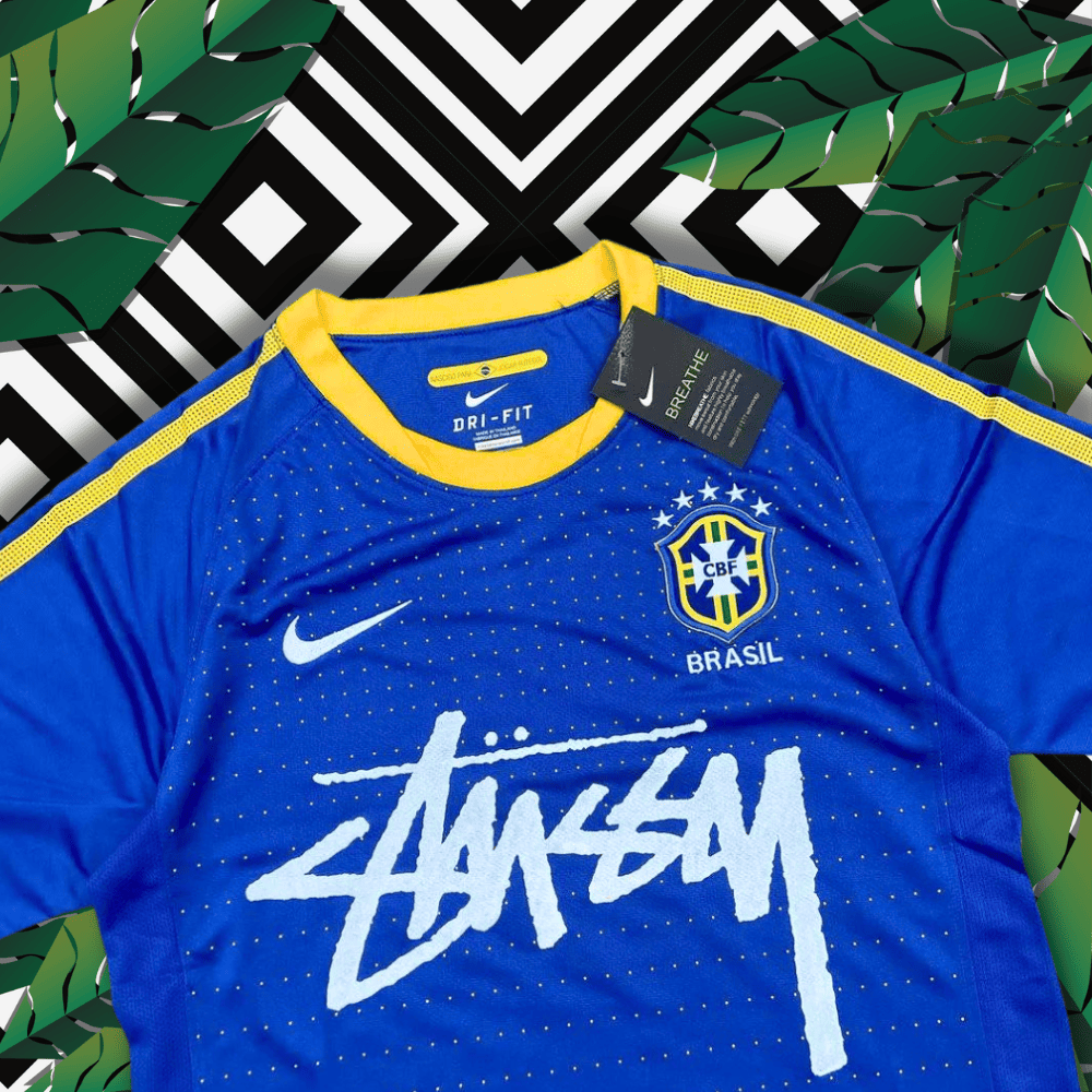 stussy x brazil jersey limited edition