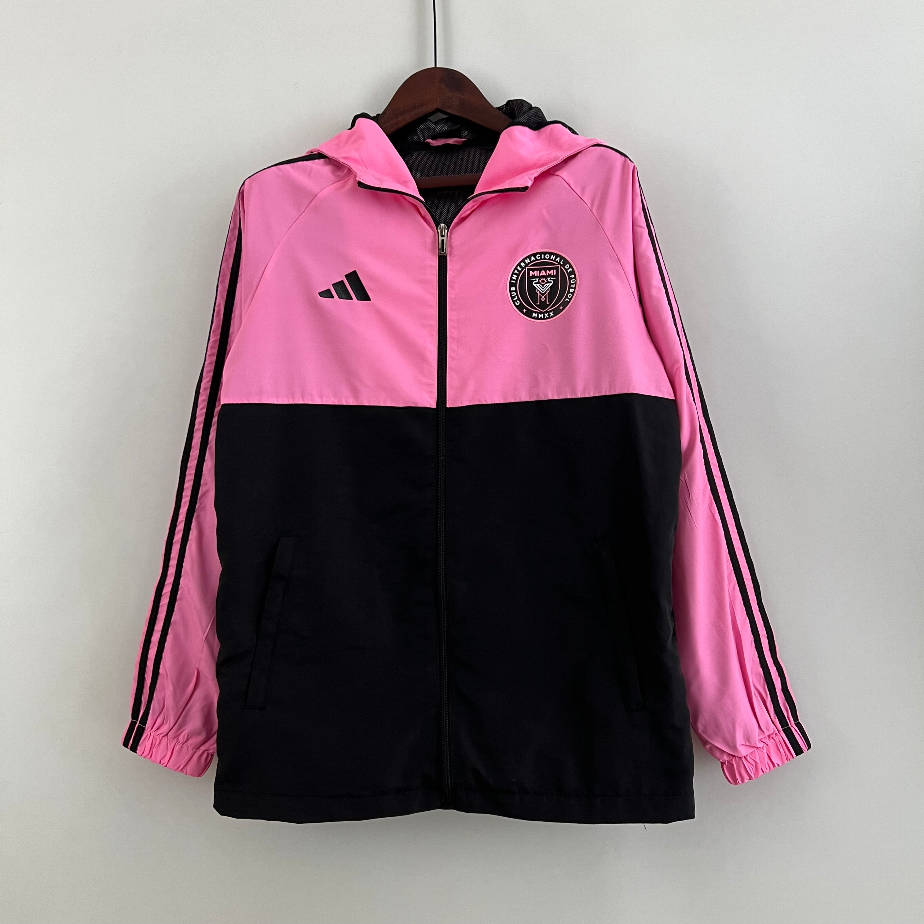 inter miami soccer windbreaker