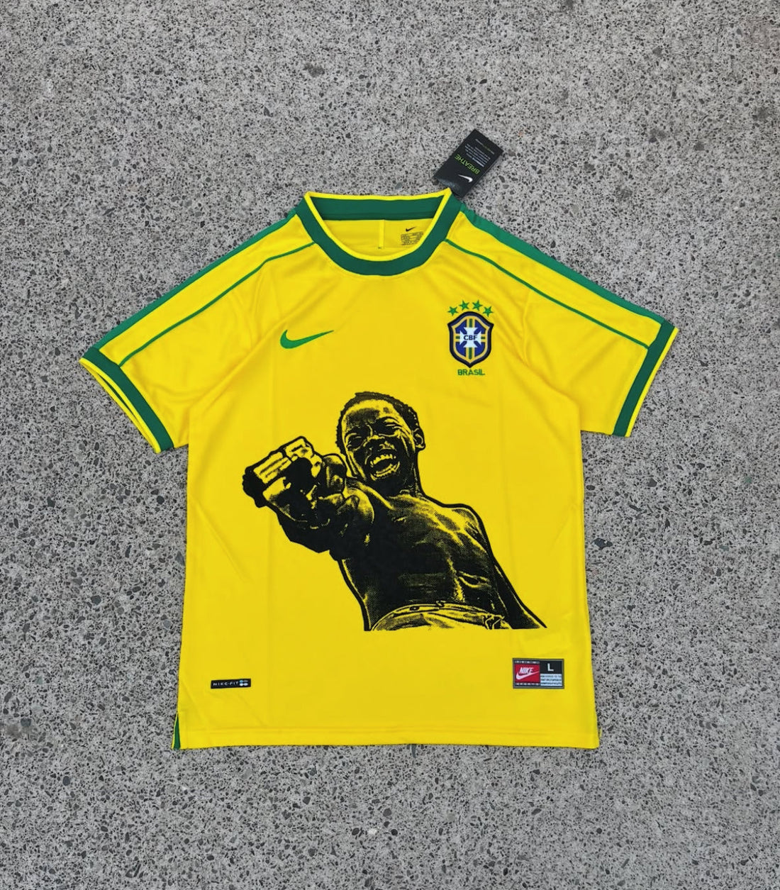 1998 Brazil Retro Jersey City of God Concept
