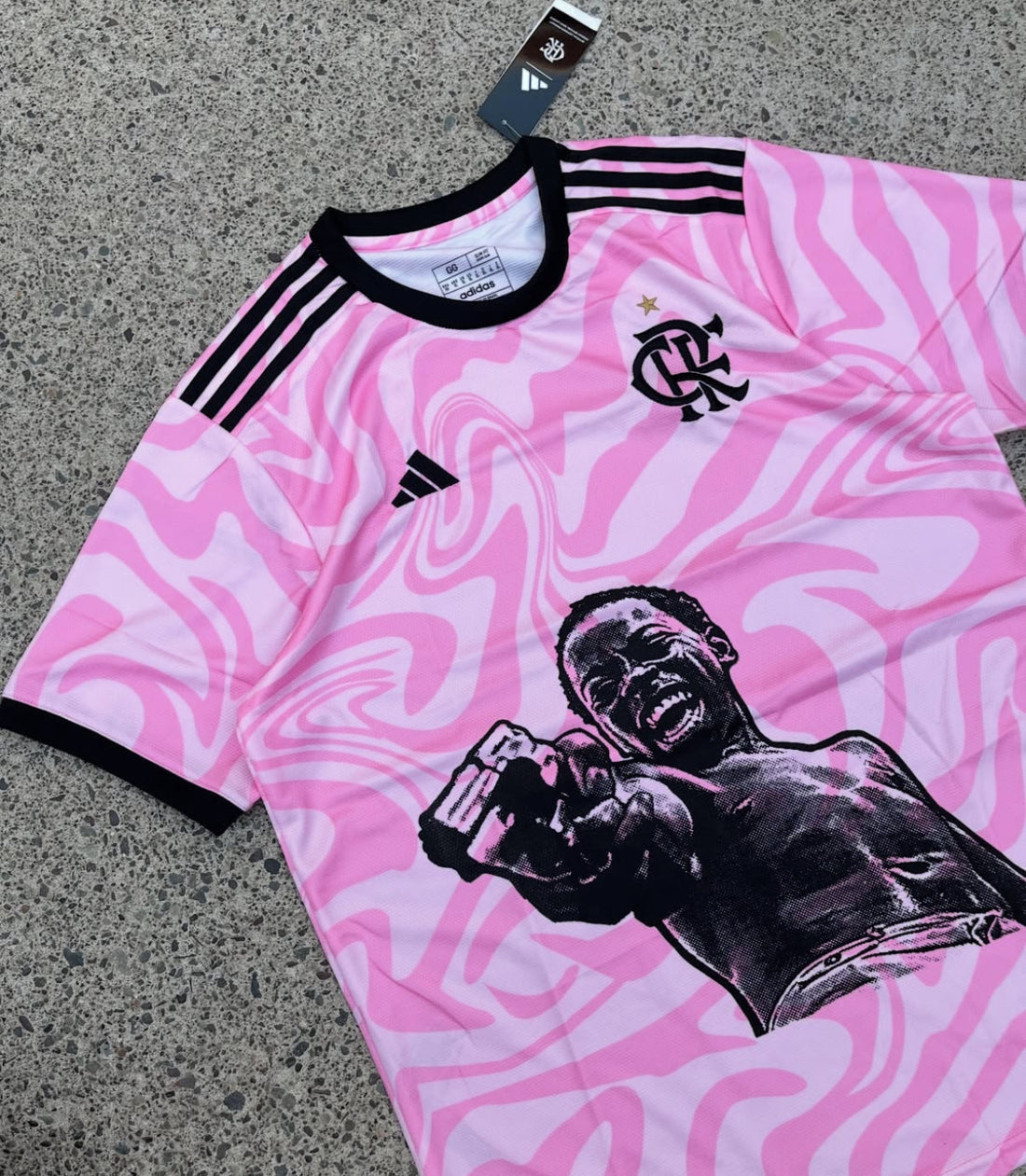 Flamengo City of God Zé Pequeno Jersey - Pink Limited Edition
