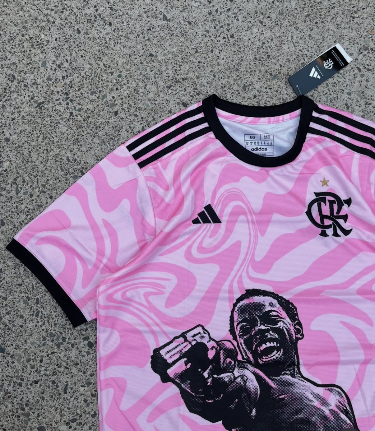 Flamengo City of God Zé Pequeno Jersey - Pink Limited Edition