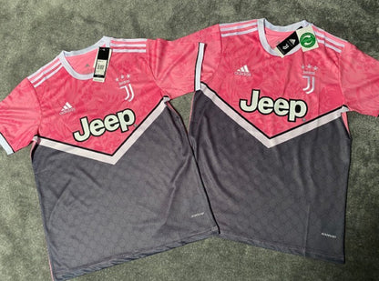 juventus x gucci rosa special edition pink Shirt